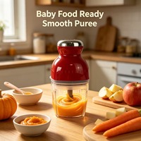 Mini hachoir électrique multifonctionnel pour la maison, mixeur pour aliments pour bébés, desserts, fruits et viandes