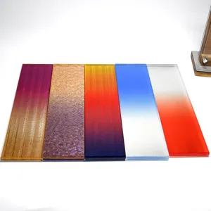 Gradient Glass Privacy Film Decoration Glass for Furniture/Door/Window/Decorative/Showroom