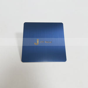 Plaque en acier inoxydable personnalisée M45 201/304 Finition n°4 0,5-0,8 mm Brossée Décorative Services de découpe, pliage et soudage traités - Product Image 6