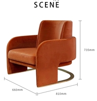 Ensemble de canapé inclinable de luxe de concepteur de chaise de loisirs nordique pour l'école à la maison de restaurant et les meubles de loisirs de caractéristique douce