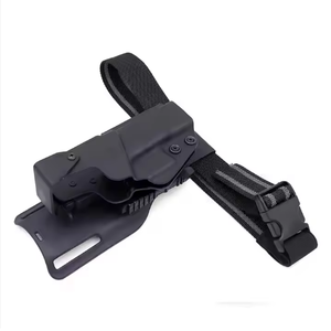 ซองปืนพกนอกเอวแบบปลดเร็ว Universal Belt Tie Down Quick Draw Holster OWB G19 ซองปืน Kydex แบบปลดเร็วสำหรับขาขวา ปลดด้วยนิ้วหัวแม่มือ - Product Image 5