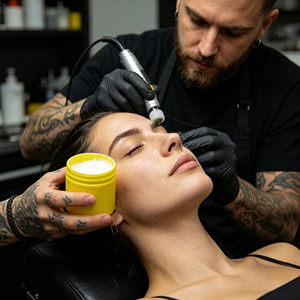 Top Selling 500g Tattoo Repair Cream Color Retention for Permanent <b>Makeup</b> Artist Professional Salon - Product Image 2