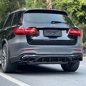 Kit de carrosserie de pare-chocs de pièces de voiture de montage parfait pour <span class=keywords><strong>Mercedes</strong></span> Benz GLC Class X253 2015-2019 Mise à niveau vers le modèle GLC 63 <span class=keywords><strong>AMG</strong></span>. - Product Image 5