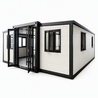 Maisons préfabriquées extensibles, cabines modulaires extensibles, adaptées aux installations d'hébergement dans les stations touristiques