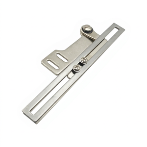 Règle de couture en acier 15 cm, outil de réglage pour garnitures en dentelle, pièces d'équipement industriel pour la confection de vêtements - Product Image 1