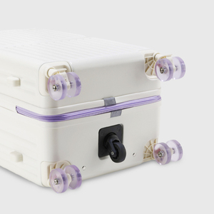 <span class=keywords><strong>Valise</strong></span> PC Spinner vérifiée avec poignée souple large, ouverture frontale, style sport personnalisable, extensible, durable et légère - Product Image 5