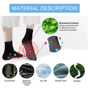 दक्षिण चंद्रमा लॉन तकनीक प्रो सुपर बॉडी स्लिमिंग मधुमेह सांस लेने योग्य नरम और आरामदायक गैर-पर्ची पैर देखभाल मोजे - Product Image 4