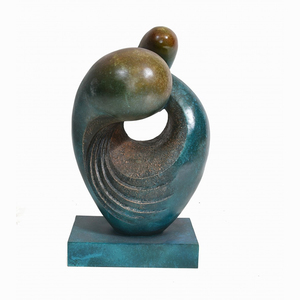 Escultura Humana Abstracta Minimalista de Bronce Fundido a la Cera Perdida, Figura de Arte Moderno, Decoración Personalizada para Interiores de Villas de Lujo - Product Image 3