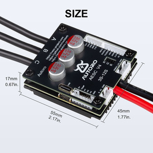 Controlador de Velocidad para Motor sin Escobillas Autoro V4 Benjamin ESC VESC4, para E-Skateboard K72 - Product Image 3