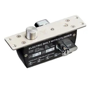 Fail Secure Magnetic Electric Drop Bolt Lock W/Cilindro Para Controle de Acesso YB-620(LED)