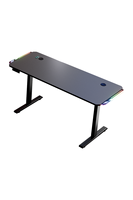 Bureau de jeu AOR Esports A98 à hauteur réglable avec surface en fibre de carbone et structure métallique pour ordinateur portable et ordinateur