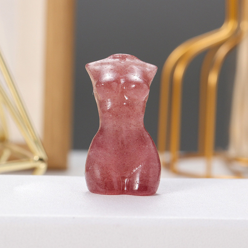Strawberry Quartz goddess body model