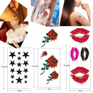Beauty Skin-pegatinas impermeables 3d, arte personalizado, tatuaje corporal Sexy temporal - Product Image 4