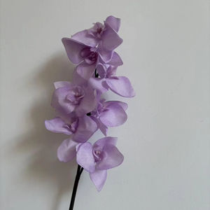 Nouveau Style <span class=keywords><strong>haut</strong></span> <span class=keywords><strong>de</strong></span> <span class=keywords><strong>gamme</strong></span> artificiel vraie touche Latex <span class=keywords><strong>orchidée</strong></span> fleurs orchidées artificielles pour la maison mariage salon décoration - Product Image 1