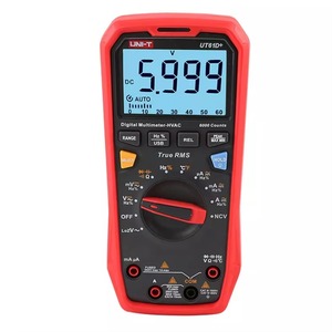 ยูนิ-ที UT61B+ UT61E+ UT61D+ มัลติมิเตอร์แบบดิจิตอลมือถือสำหรับมืออาชีพ  วัดค่า True RMS อัตโนมัติ  6000 ค่า  รองรับไฟ AC 1000V - Product Image 1