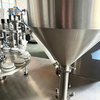 Viscosity Ready Shoe Polish Hair Dye Skin Ointment Pigment Metal Tube Semi Automatic Single Station Tube Filling Sealing Machine