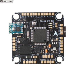 Pièces de drone FPV miniature <span class=keywords><strong>T</strong></span>-<span class=keywords><strong>MOTOR</strong></span> Velox <span class=keywords><strong>F7</strong></span> SE RC, contrôle de vol 30,5x30,5mm 12-27V 3-6S <span class=keywords><strong>FC</strong></span> - Product Image 1