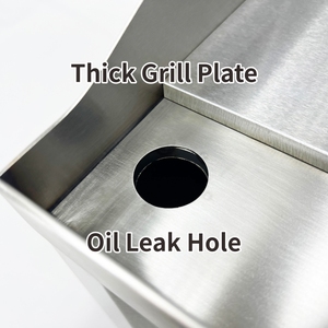 Attrezzatura Professionale per Cucina e Ristorante Libermann, <span class=keywords><strong>Piastra</strong></span> <span class=keywords><strong>Tostapane</strong></span>/Salamandra con 3 Zone di Riscaldamento (2+1) - Product Image 5