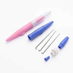 JP High Quality Diy Wool Felt Needle Pen Wool Felting Poke Fun Tools 3-needles Embroidery Punch Needle Pen