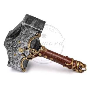 Réplica de Mjolnir, el Martillo de Thor, de Resina y Fibra de Vidrio, para Cosplay, de God of War - Product Image 3