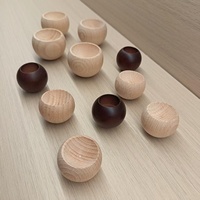 Diffuseur d'huiles essentielles sans flamme en bois massif XINYANFOREVER XY023 pour voiture avec bouteilles