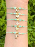 Bracelet tennis ajustable en acier inoxydable plaqué or 18 carats, étanche, avec lettre A-Z et zircon carré, bijou fantaisie pas cher