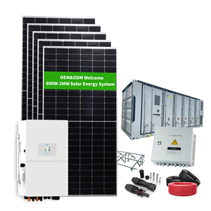 Système d'énergie solaire hybride de qualité supérieure, prix avantageux, tout-en-un, système de stockage d'énergie domestique 12 kW - Product Image 1