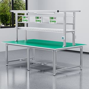 Hot Sell Metalen Garagewerkbank Esd Gereedschapstafel Zware Werkbank Met Laden - Product Image 5