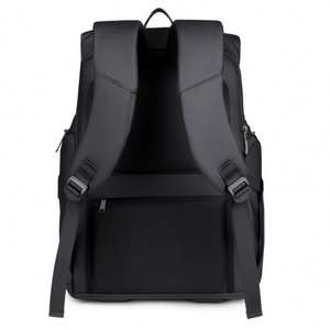 Sac à dos d'école professionnel multifonctionnel noir avec poche cachée, imperméable, logo personnalisé, sac à dos pour ordinateur portable de 15,6 pouces - Product Image 3