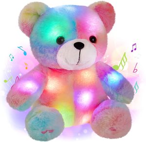 Ours en peluche lumineux LED créatif personnalisé, jouets en peluche lumineux, ours en peluche lumineux colorés, ours en peluche en vrac, peluche douce - Product Image 5