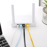 SIPU 2M 3M 5M 10M Rj45 utp ftp CAT6 23AWG kabel jaringan Lan Ethernet kabel Patch komputer Internet