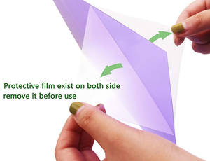 LCD الاستقطاب الشرائط صغيرة حجم الأرجواني الأحمر الأزرق المستقطب طبقة صفيحة 8 ألوان الإضاءة فلتر - Product Image 4