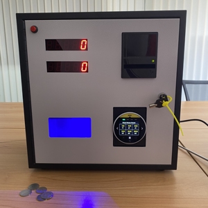 Máquina Contadora de Monedas y Fichas con Reconocimiento Anti-Falsificación y BV30 para Tiendas de Aperitivos, Lavaderos de Autos y Estacionamientos - Product Image 3