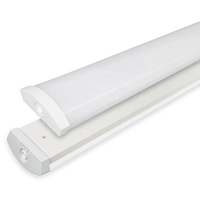 Plafonnier LED encastré IP44 55W, résistant à l'humidité, pour usage commercial et bureautique