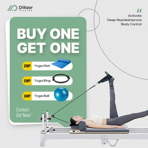Hochleistungs-Reformer Pilates-Maschinen Reformer Pilates-Maschinen Bett Klappbares Yoga-Bett aus Aluminium legierung - Product Image 3