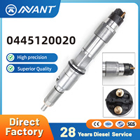 Inyector Diesel NANT 0445120020 para Válvulas de Inyección del Conjunto del Motor