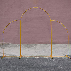 3 unids/set al aire libre boda arco accesorios hierro forjado geométrico Irregular flor soporte fiesta cumpleaños telón de fondo globo decoración estante - Product Image 3