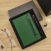 Carnets personnalisés en gros, promotionnels, A5, carnets d'affaires en lin, carnets en cuir PU, couverture rigide, avec logo
