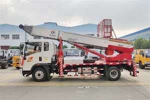 Everstar thang nâng xe tải 36 Mét thủy lực xe tải gắn kính thiên văn truy cập thang xô bùng nổ trên không manlift nền tảng làm việc - Product Image 4