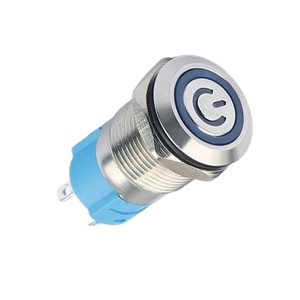 Công Tắc Kéo Nút Bấm Kim Loại Điện 4 Chân Chất Lượng Cao Loại Khóa Chất Lượng Cao Chống Nước IPX5 12Mm - Product Image 1