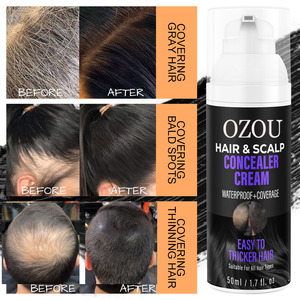 OZOU Fábrica Suave Mate Cobertura Completa Barba Crema PARA EL Cabello Corrector del Cuero Cabelludo 50ml para Tratamiento de Adelgazamiento del Cabello con Su Propio Logotipo - Product Image 1