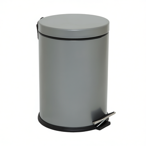 Poubelle FRESIA Beige 5 L Diam 20,5 cm H 28 cm à pédale pour salle de bain - Product Image 3