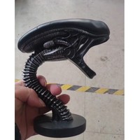 Nouvelle Décoration de Chambre à Coucher en Résine : Support de Lampe Créature Extraterrestre Écologique Transfrontalier – Artisanat en Résine pour Noël