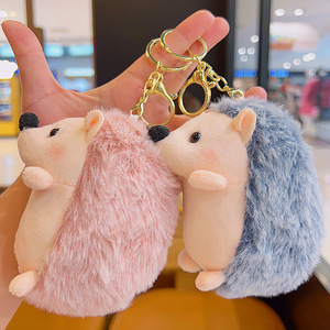 Adorable petite poupée hérisson en peluche, vente en gros, pendentif de sac, breloque de sac à dos, porte-clés - Product Image 2