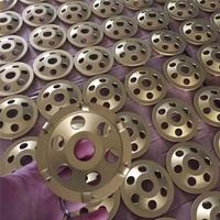 Disco de Diamante PCD de 125 mm OEM para Eliminar Epoxi y Herramientas de Pulido de Concreto
