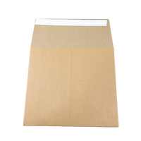 Precio de fábrica Tamaño personalizado Papel Kraft Bolsa de correo Embalaje sobre para documentos de envío