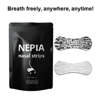Bandes nasales respirantes personnalisées OEM/ODM sans médicament, en soie de bambou, pour les allergies