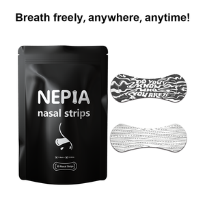 Tiras nasales de impresión transpirables sin medicamentos personalizadas OEM/ODM Material de seda de bambú para alergias - Product Image 4