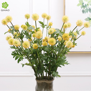 QIHAO Artificial Dandelion <b>Flowers</b> Plastic High Simulation <b>Silk</b> <b>Flower</b> Arrangement For Home Wedding Decorations - Product Image 1