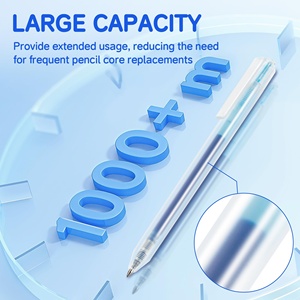 Hot Selling High Cost-performance Gel <b>Pen</b> 8 Bright (Blue Red Orange) 0.5mm Tip Fast Dry Office/School Use Stick Design - Product Image 4